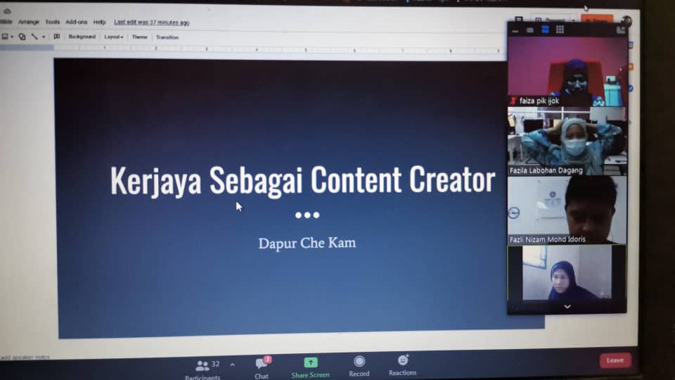 kerjaya sebagai content creator