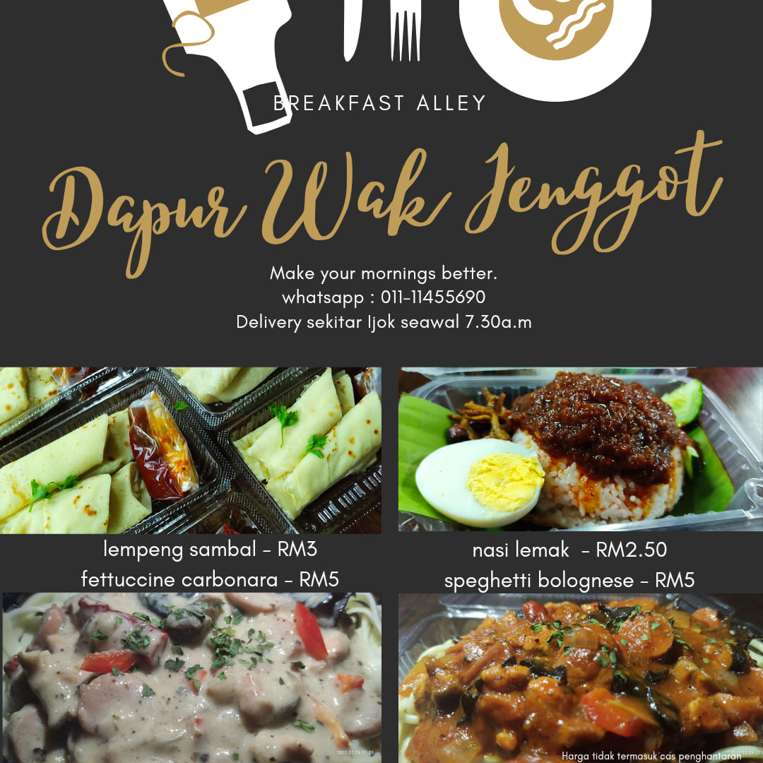 bfast dapur wak jenggot