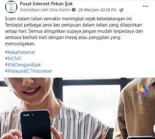 SS FB KEKAL SELAMAT DI MEDIA SOSIAL