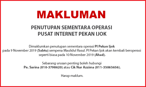 NOTIS PENUTUPAN PI maulidul rasul